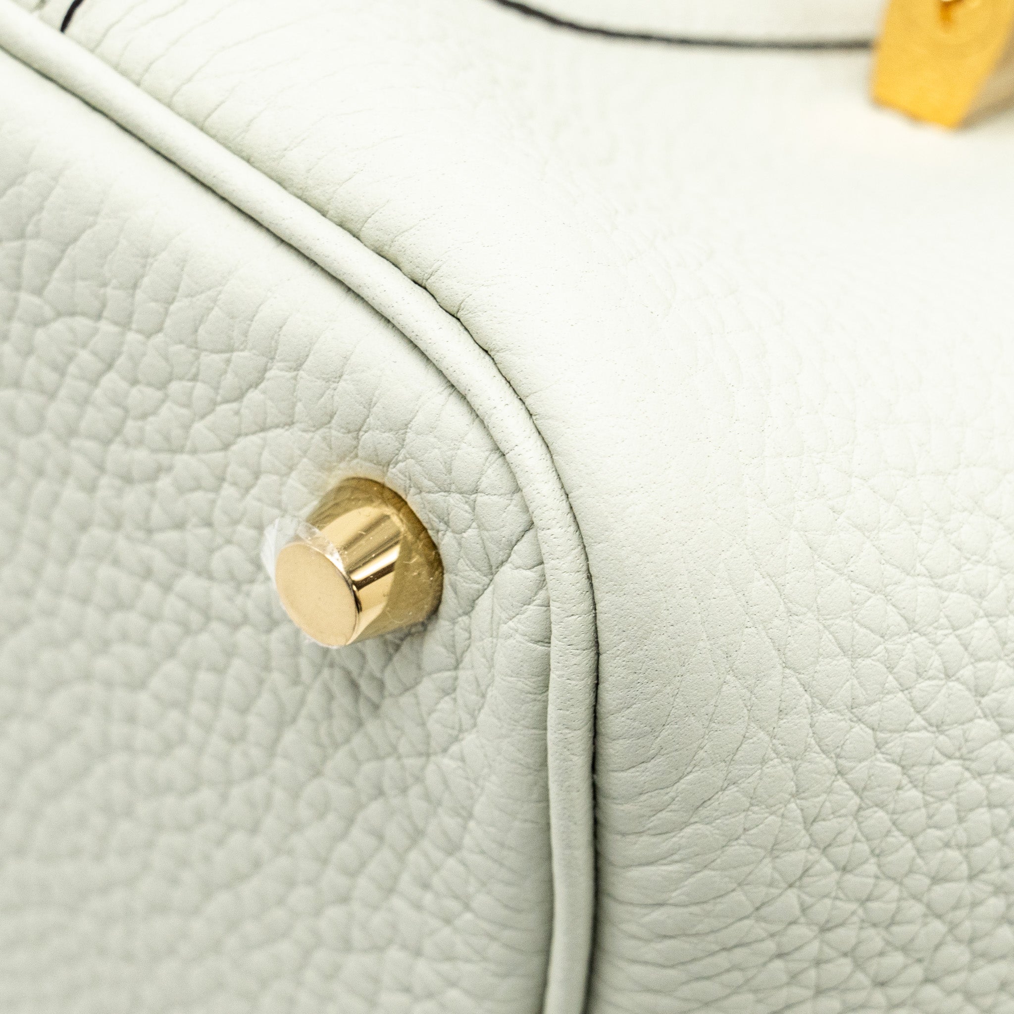 HERMES PICOTIN 18 LOCK BAG CLEMENCE GRIS NEVE GHW
