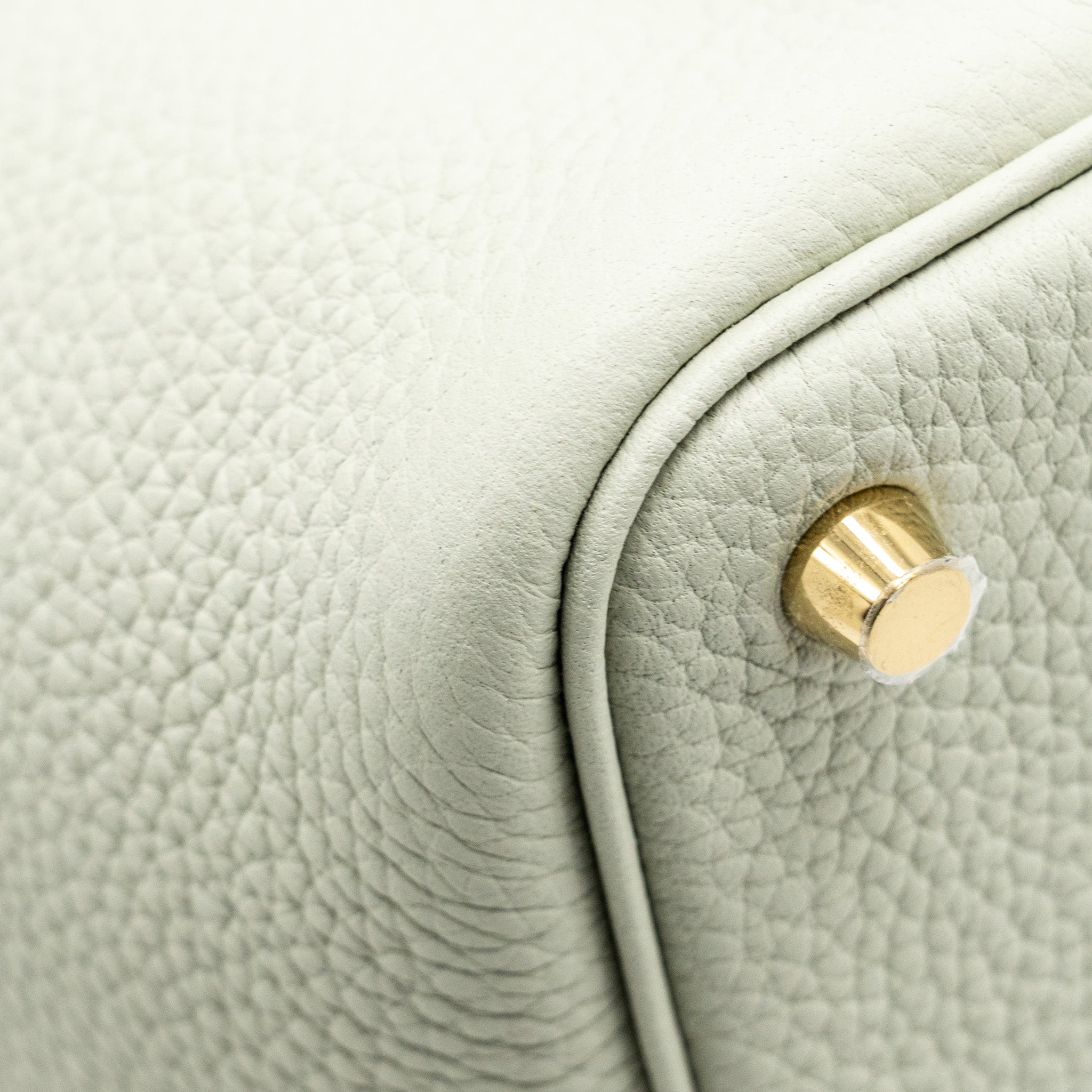HERMES PICOTIN 18 LOCK BAG CLEMENCE GRIS NEVE GHW