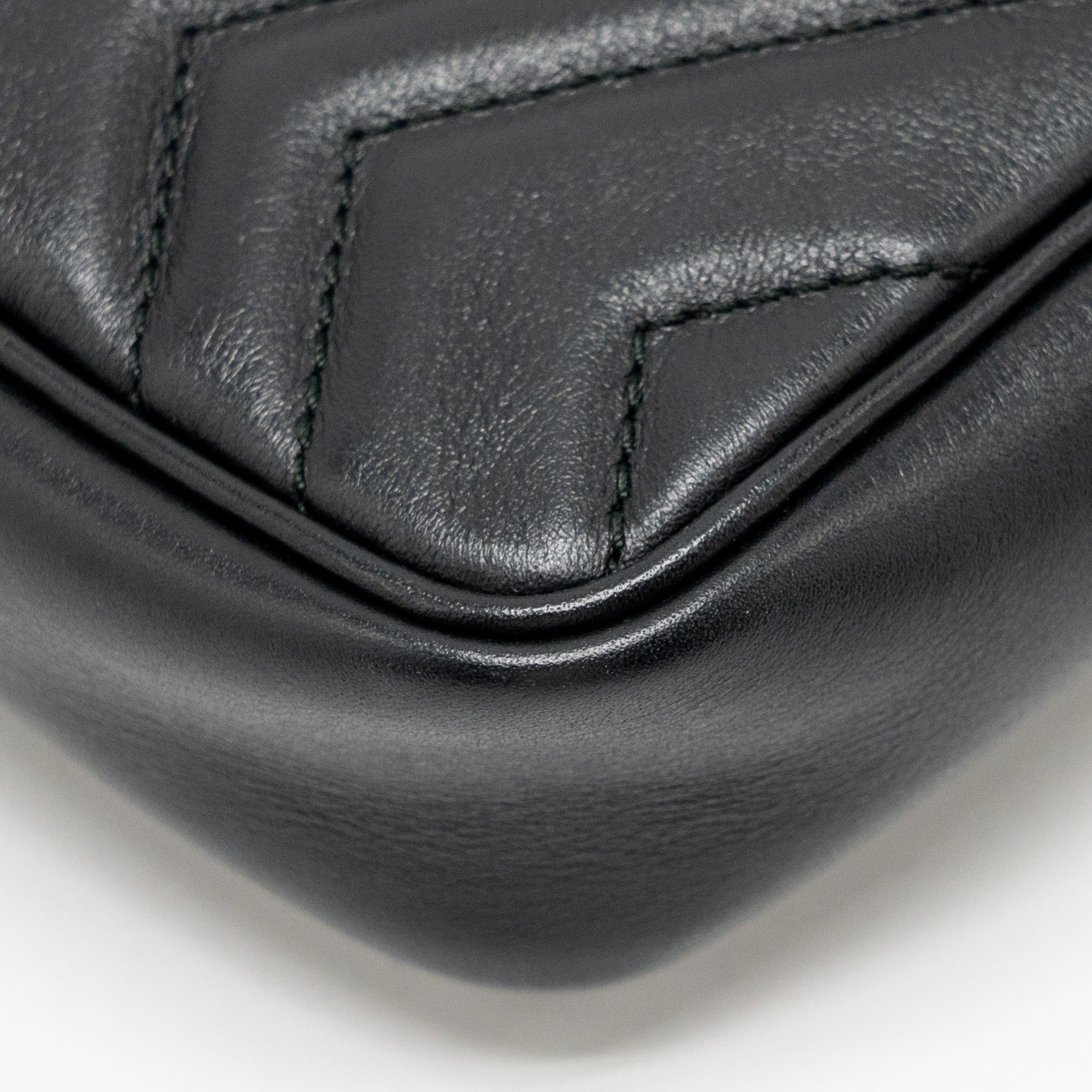 GUCCI MINI GG MARMONT CALFSKIN BLACK GHW
