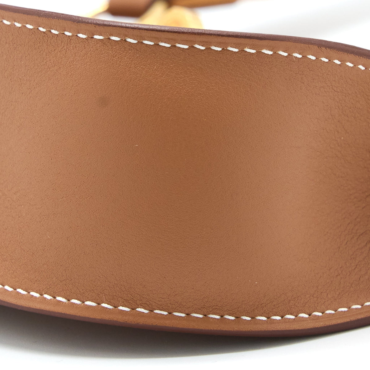 Hermes Mini Jypsiere Swift/Sangle Strap Gold/Gold-Blanc GHW