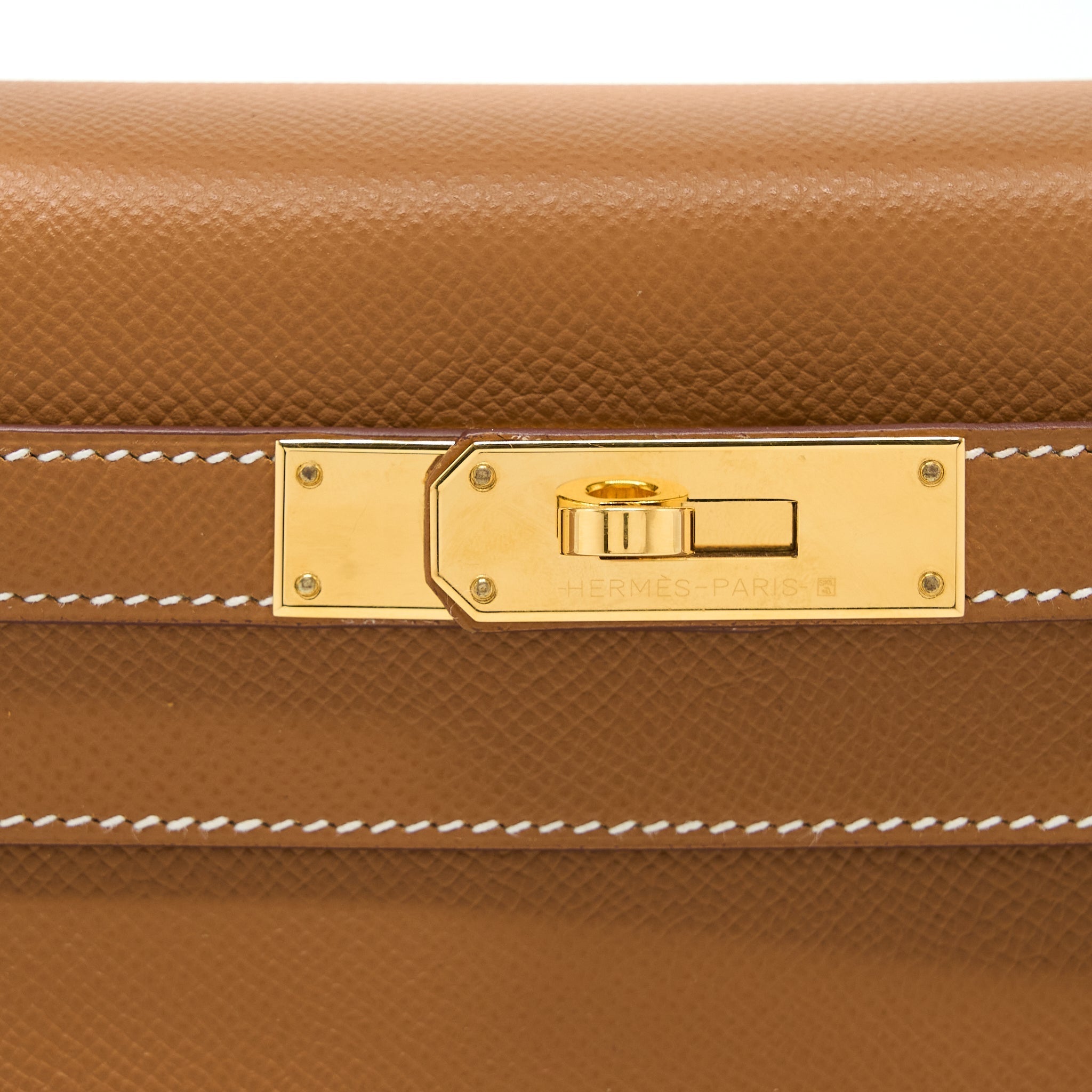 HERMES KELLY 28 EPSOM GOLD GHW