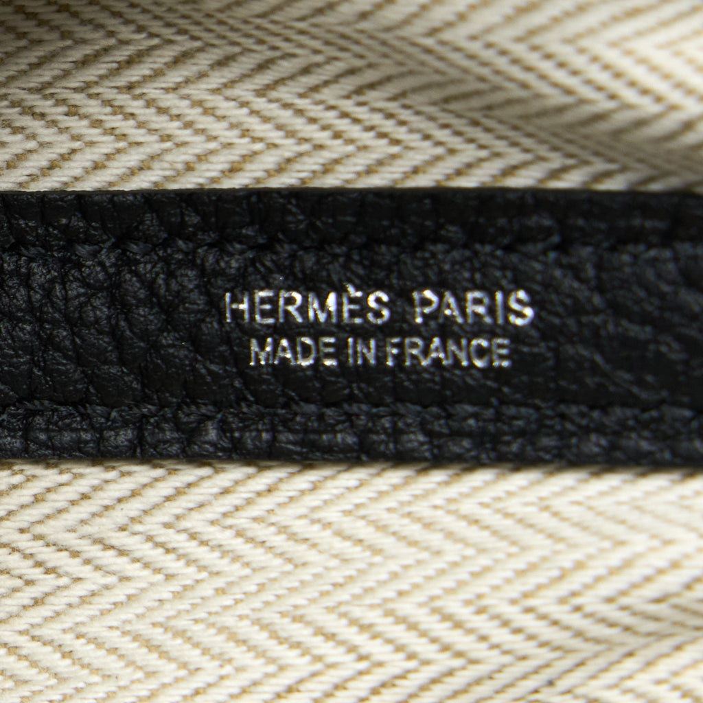 Hermes Garden Party 36 Negonda Black SHW