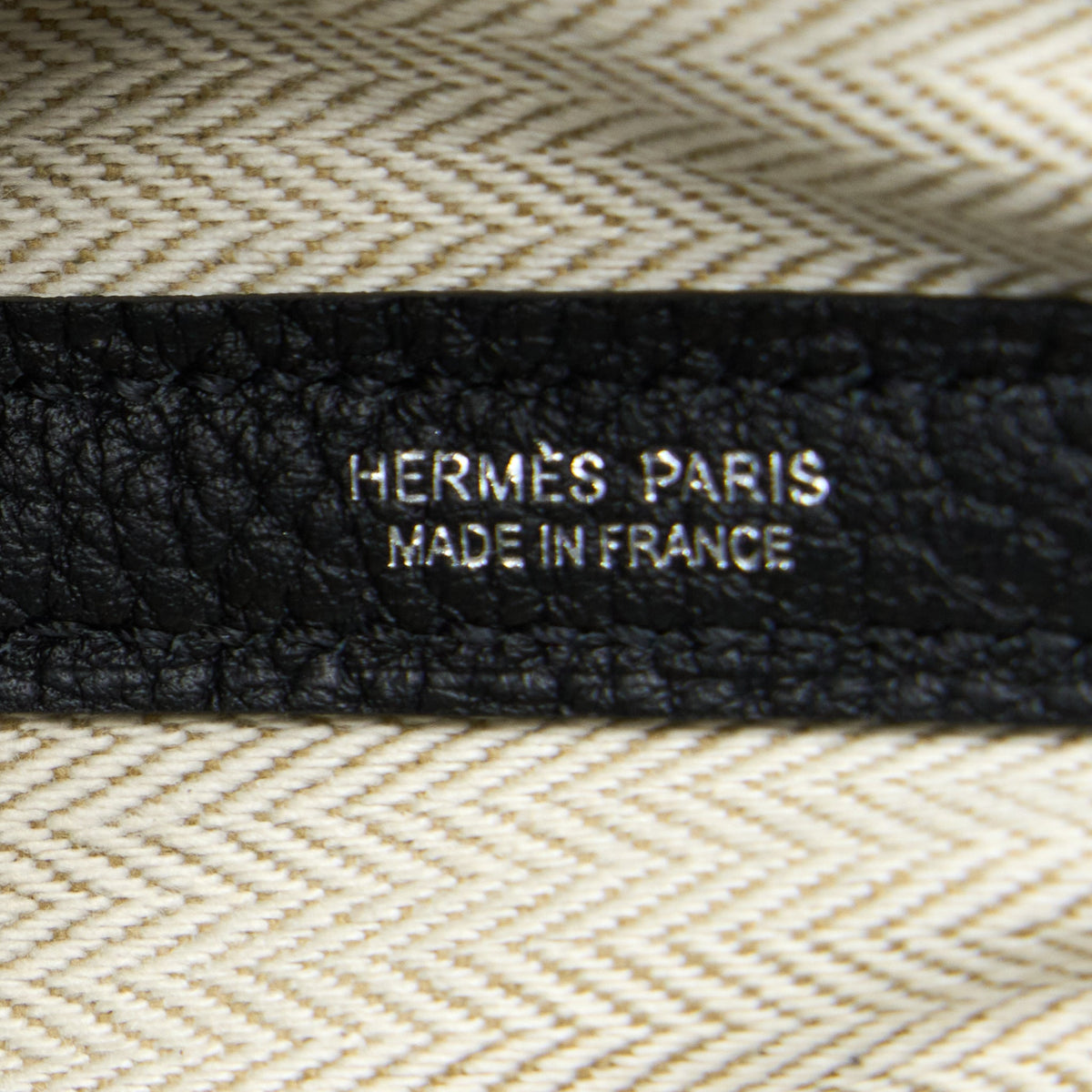 Hermes Garden Party 36 Negonda Black SHW