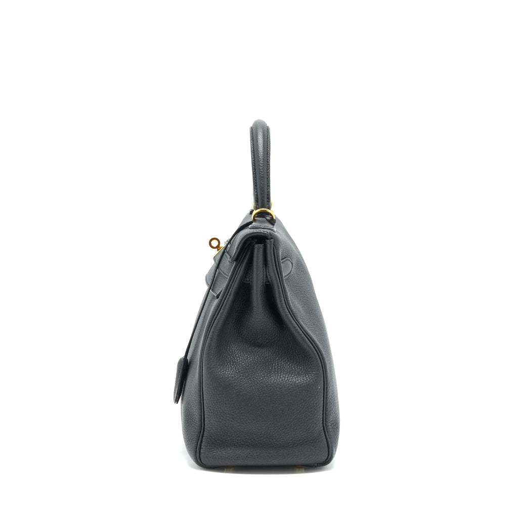 Hermes Kelly 32 Togo black GHW