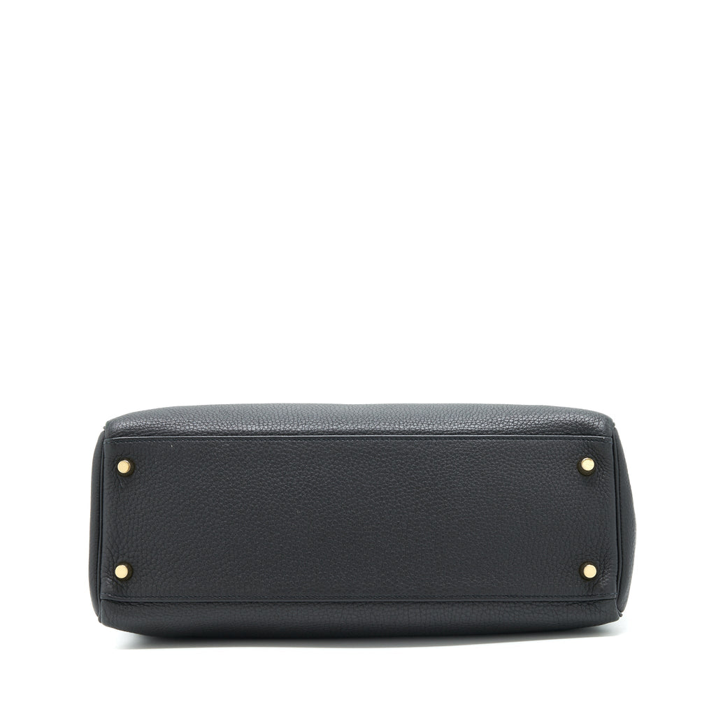 Hermes Kelly 32 Togo black GHW