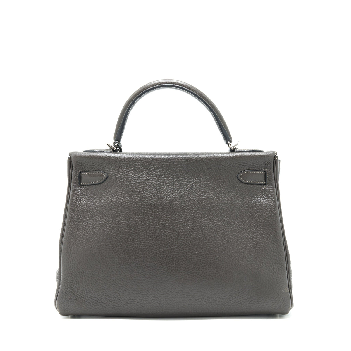 Hermes Kelly 32 Dark Grey SHW