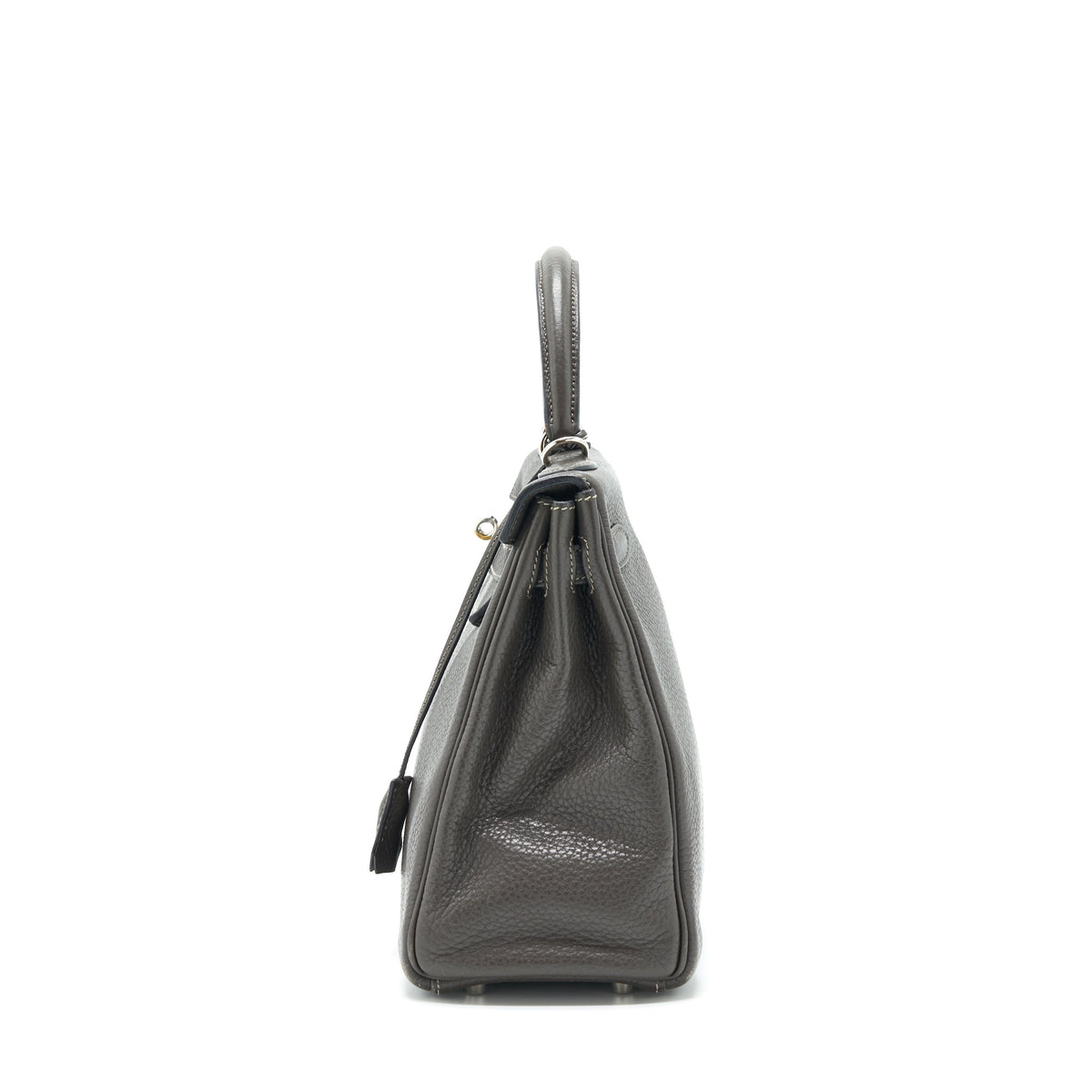 Hermes Kelly 32 Dark Grey SHW