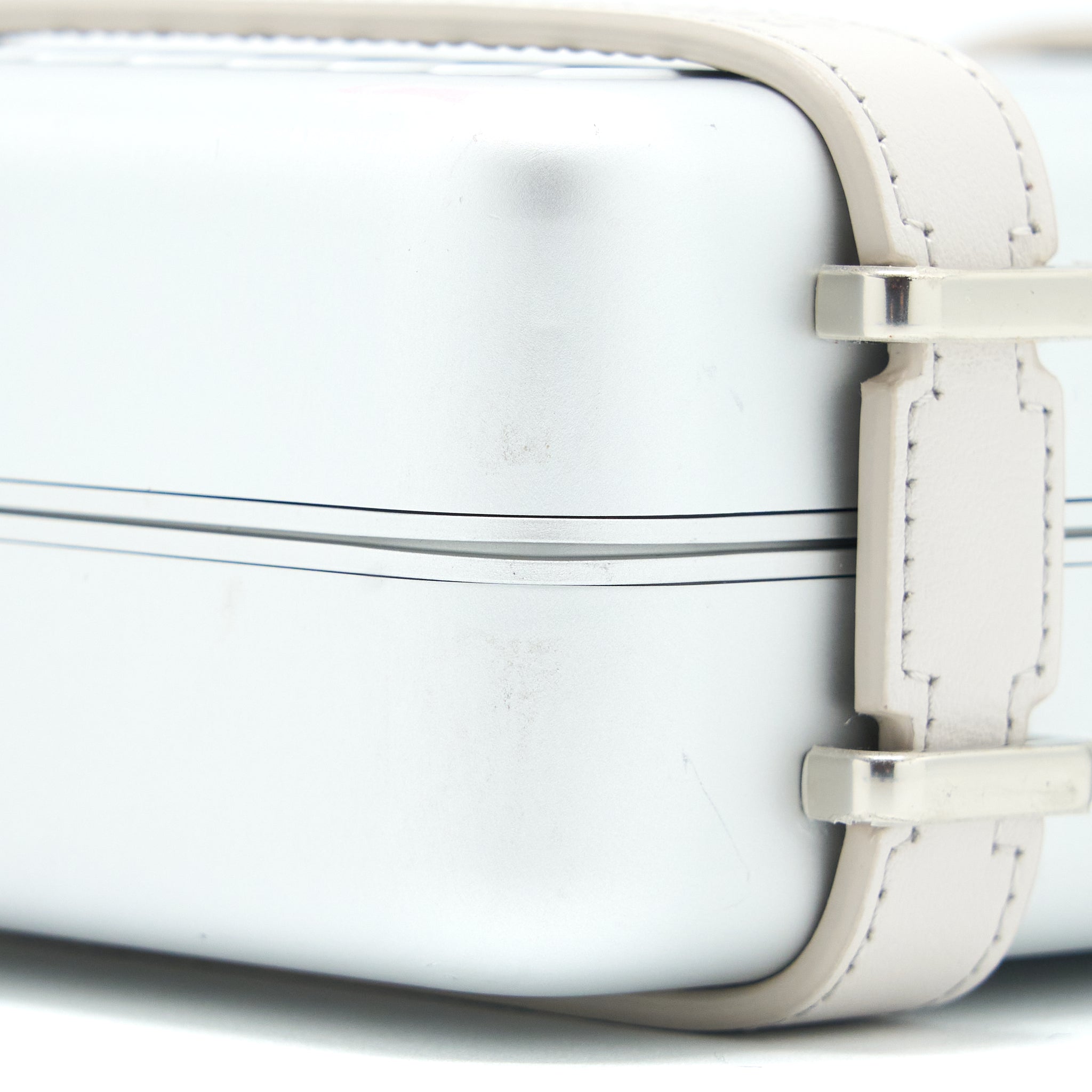DIOR DIOR X RIMOWA SHOULDER BAG ALUMINIUM/CALFSKIN SHW
