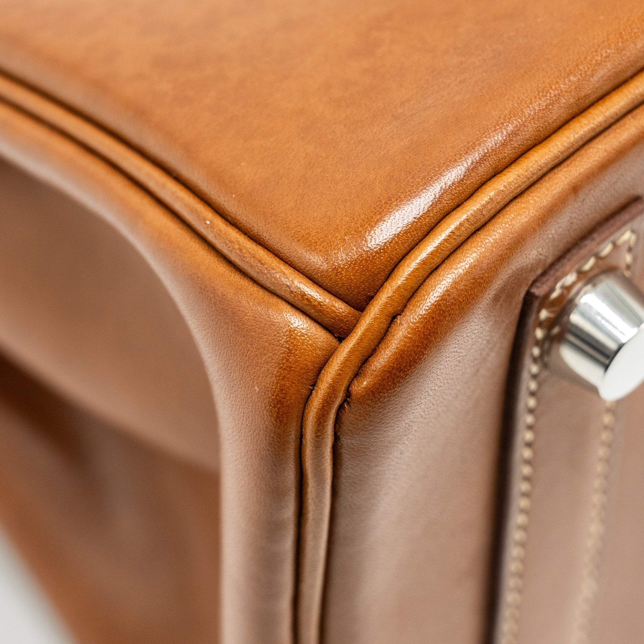 HERMES BIRKIN 25 BARENIA FAUBOURG FAUVE SHW