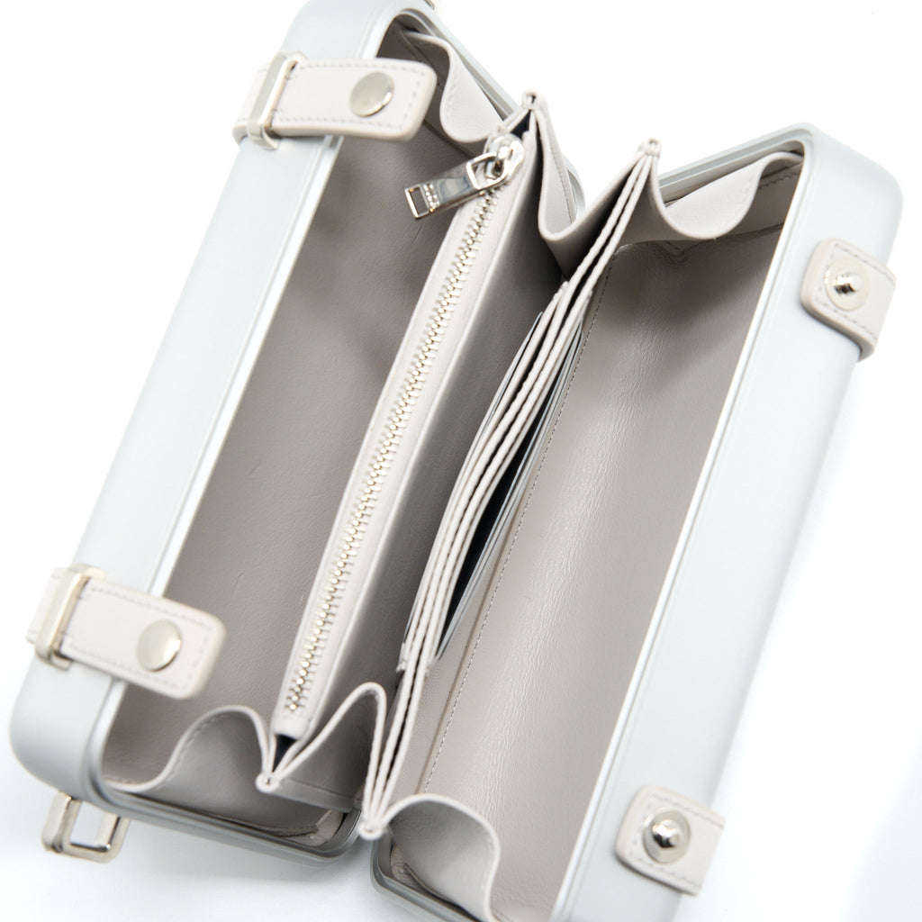 DIOR DIOR X RIMOWA SHOULDER BAG ALUMINIUM/CALFSKIN SHW
