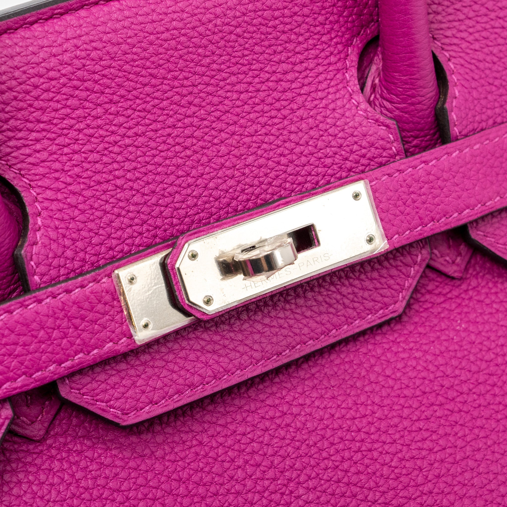 HERMES BIRKIN 30 TOGO ROSE POURPRE SHW
