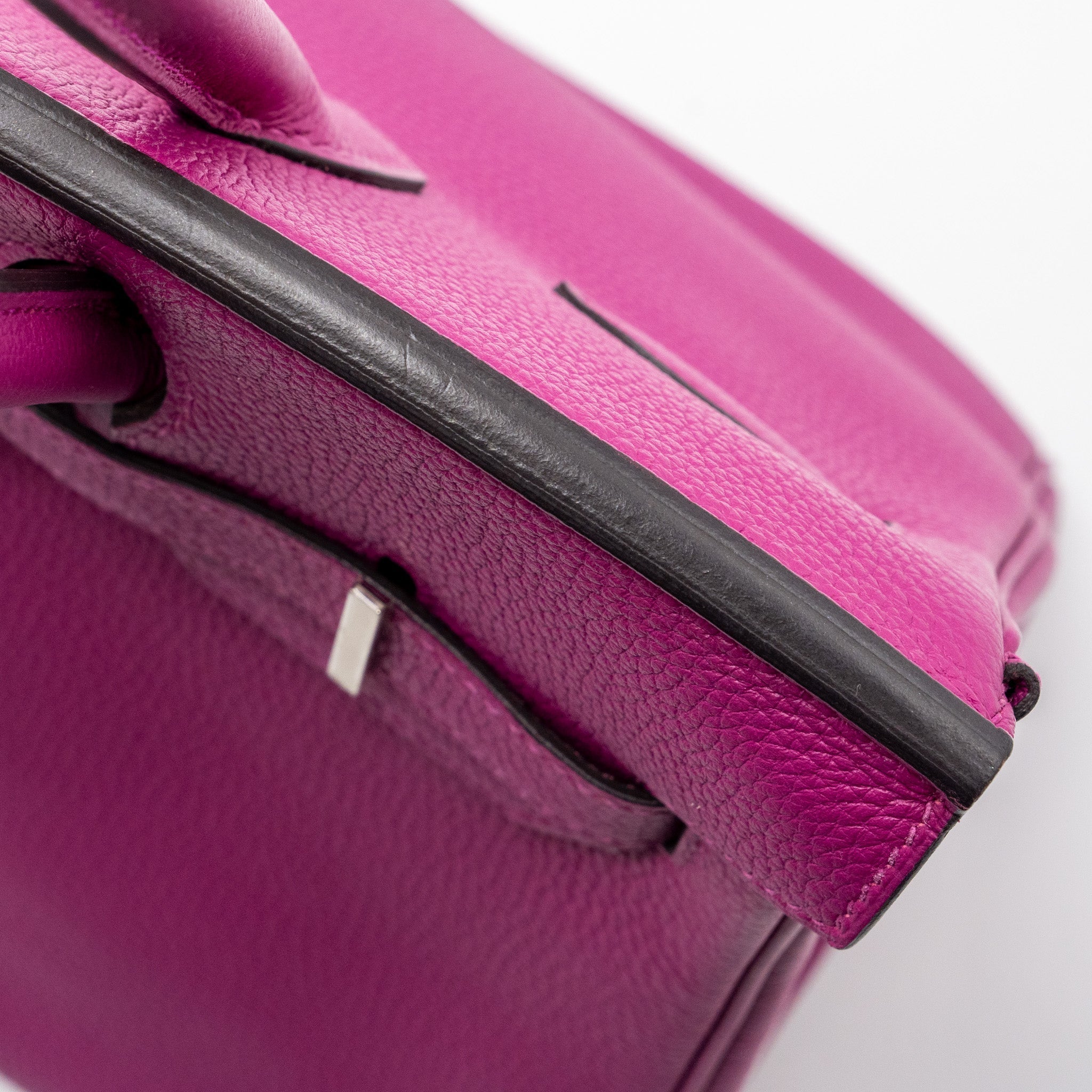 HERMES BIRKIN 30 TOGO ROSE POURPRE SHW