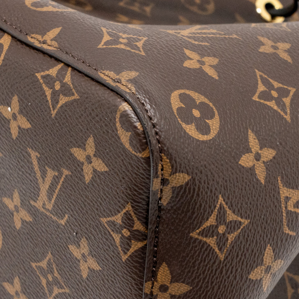 Louis Vuitton Neo Noe Monogram Canvas/Leather Black GHW
