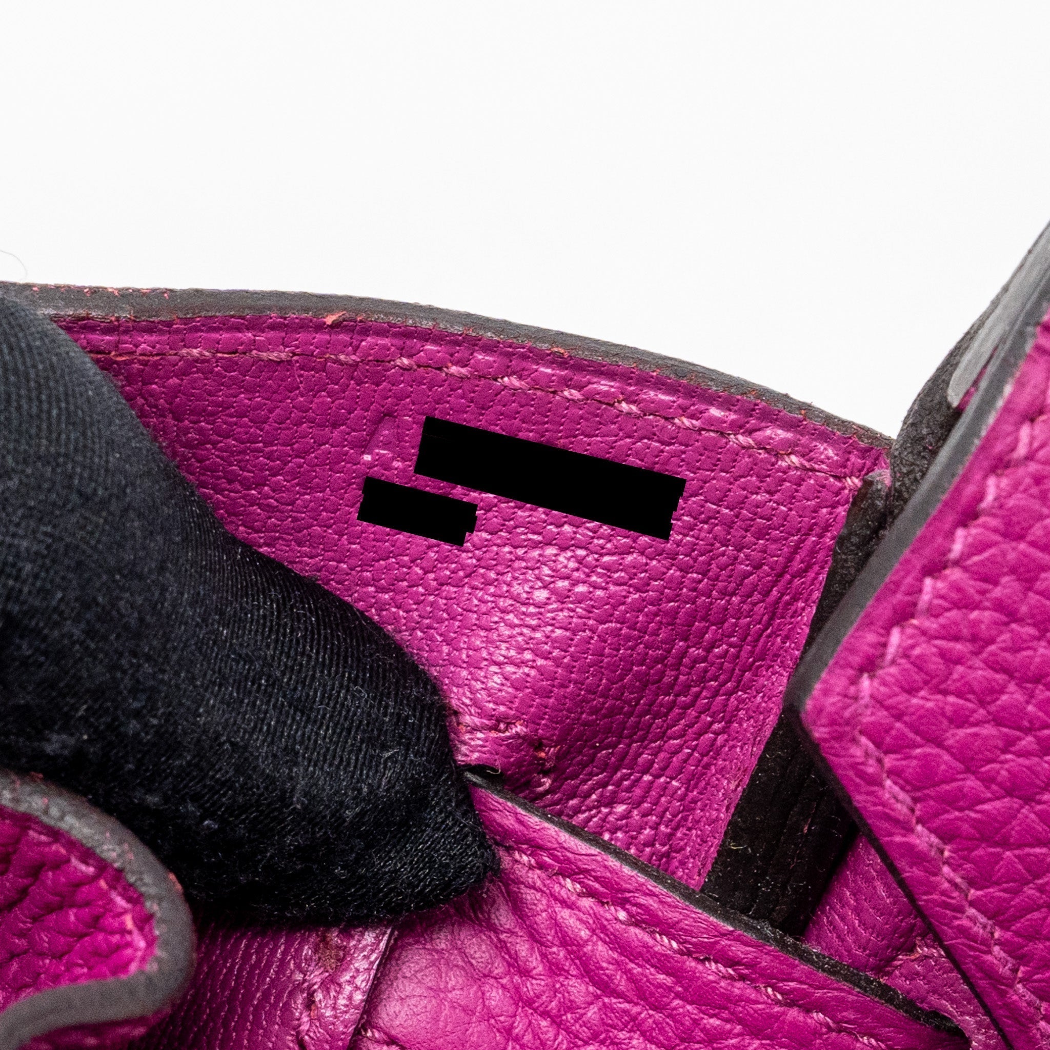 HERMES BIRKIN 30 TOGO ROSE POURPRE SHW
