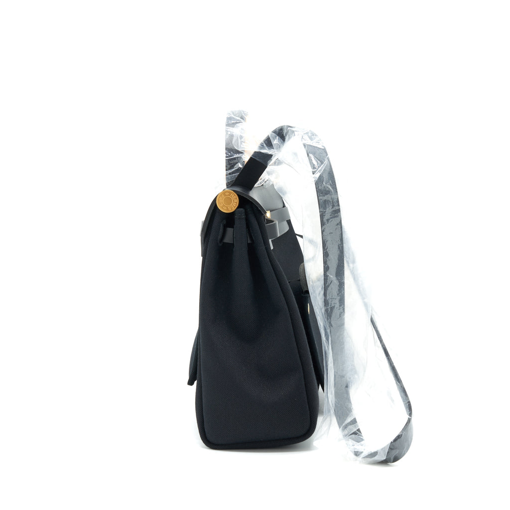Hermes Herbag Zip 31 bag black GHW