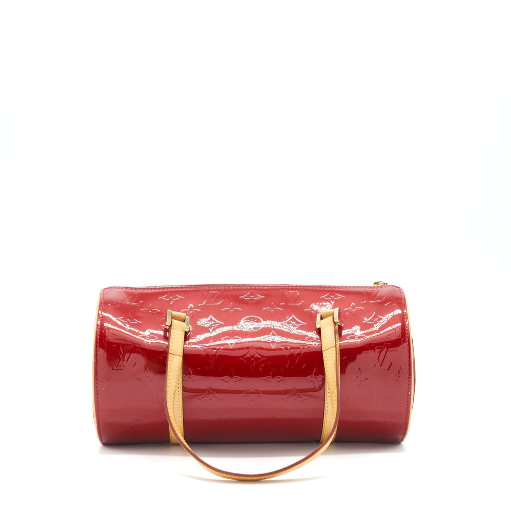 LOUIS VUITTON VINTAGE VERNIS PAPILLON BAG RED