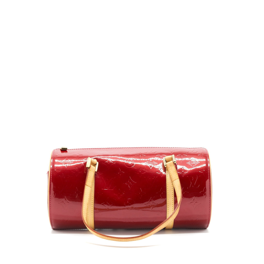 LOUIS VUITTON VINTAGE VERNIS PAPILLON BAG RED