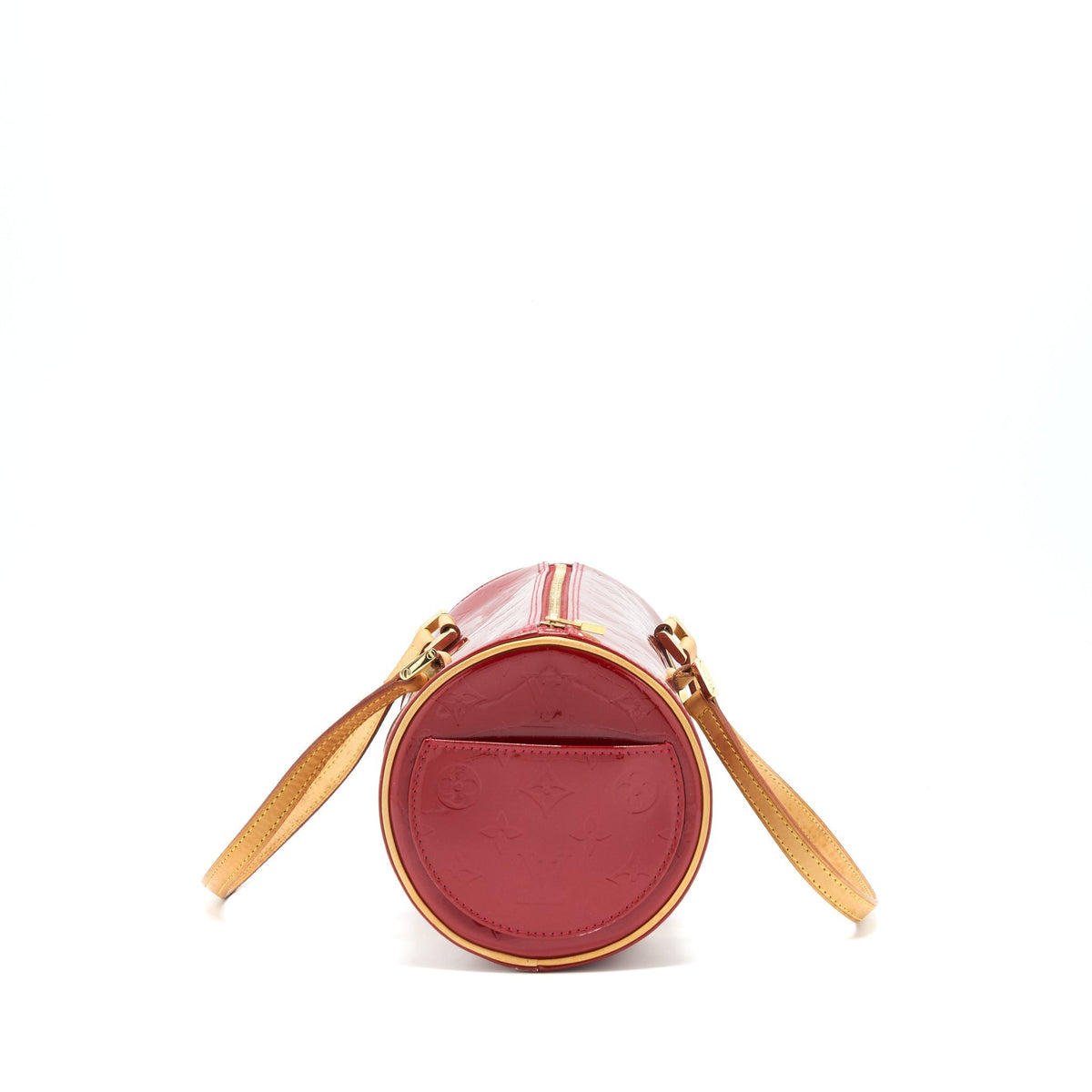 LOUIS VUITTON VINTAGE VERNIS PAPILLON BAG RED