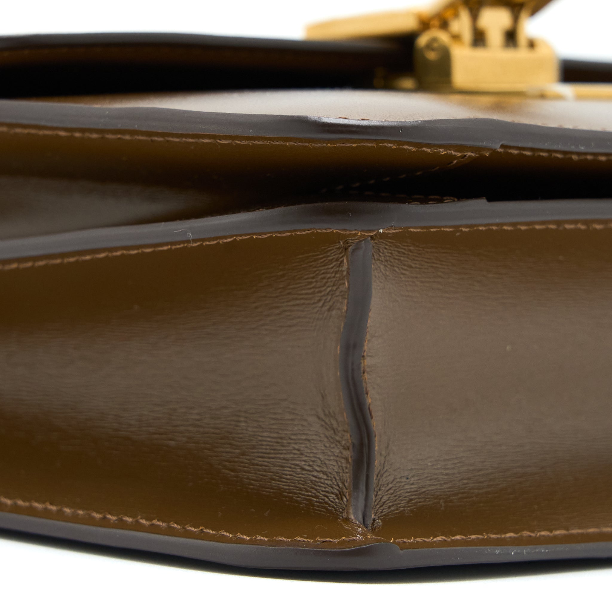 CELINE TEEN CLASSIC BAG IN BOX CALFSKIN CAMEL GHW