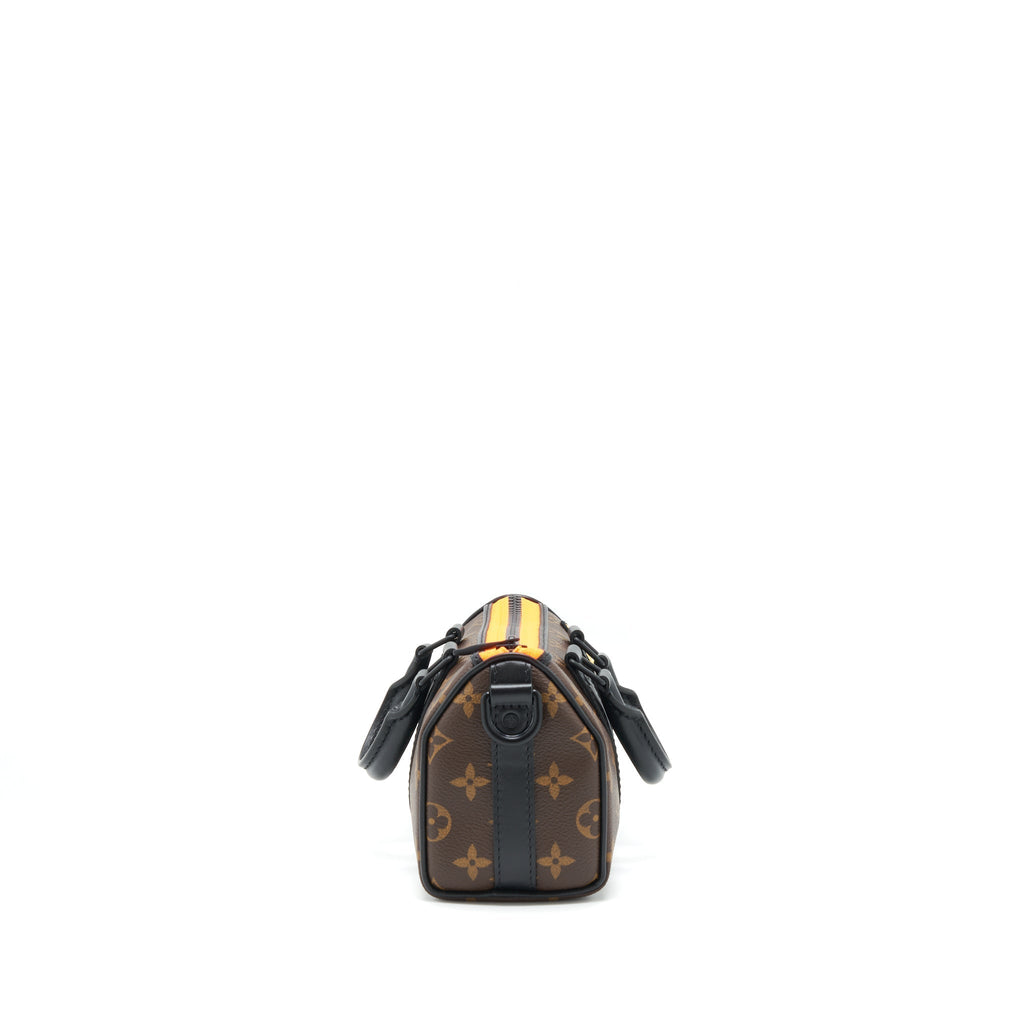 LOUIS VUITTON KEEPALL XS ZOOM WITH FRIENDS BLACK HARDWARE