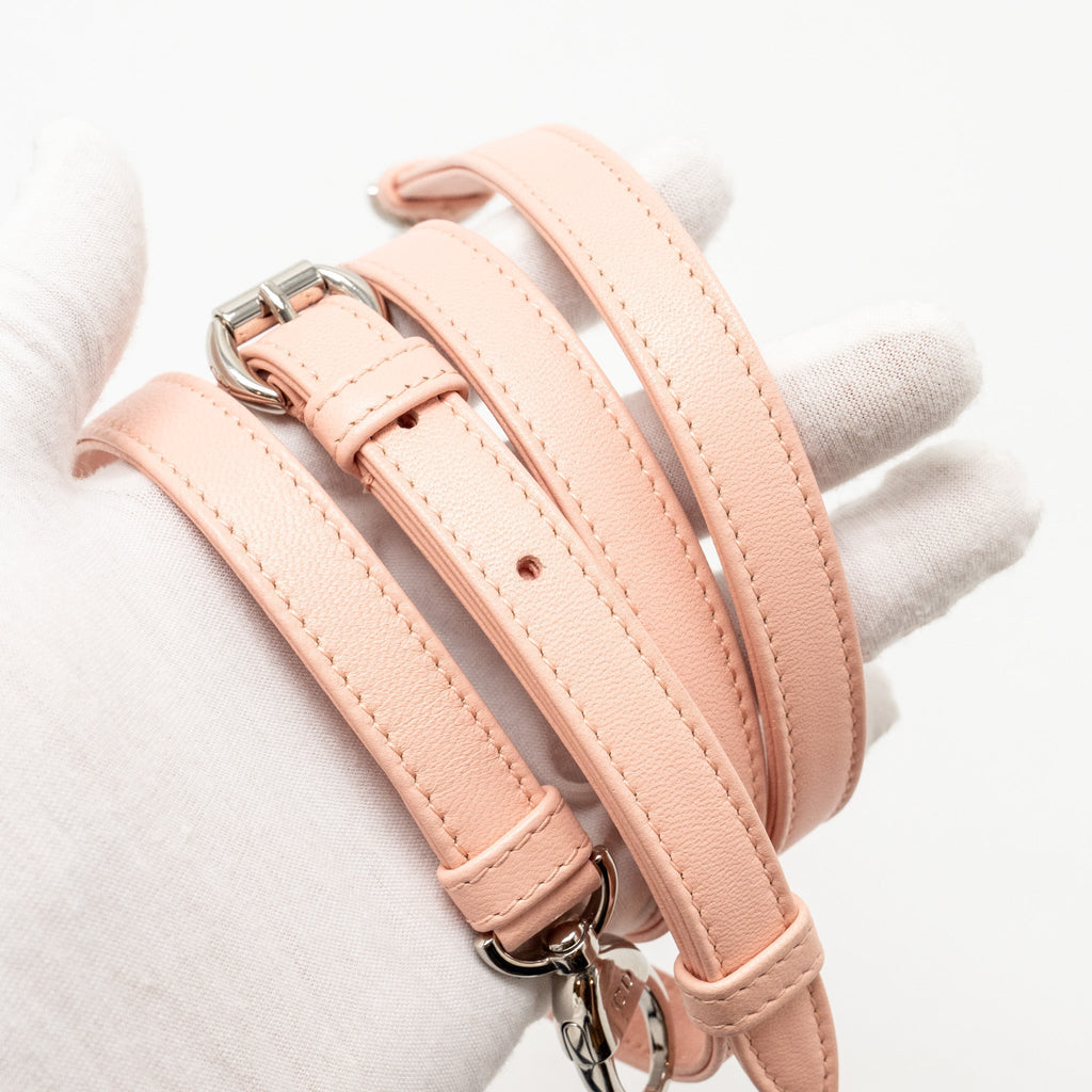 DIOR MINI LADY DIOR LAMBSKIN LIGHT PINK SHW