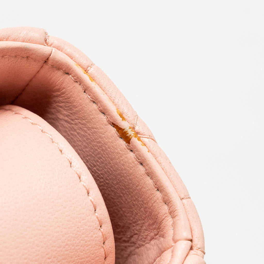 DIOR MINI LADY DIOR LAMBSKIN LIGHT PINK SHW