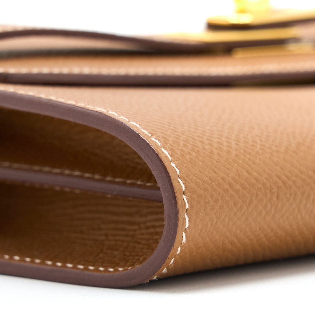 Hermes Kelly To Go Epsom Gold GHW