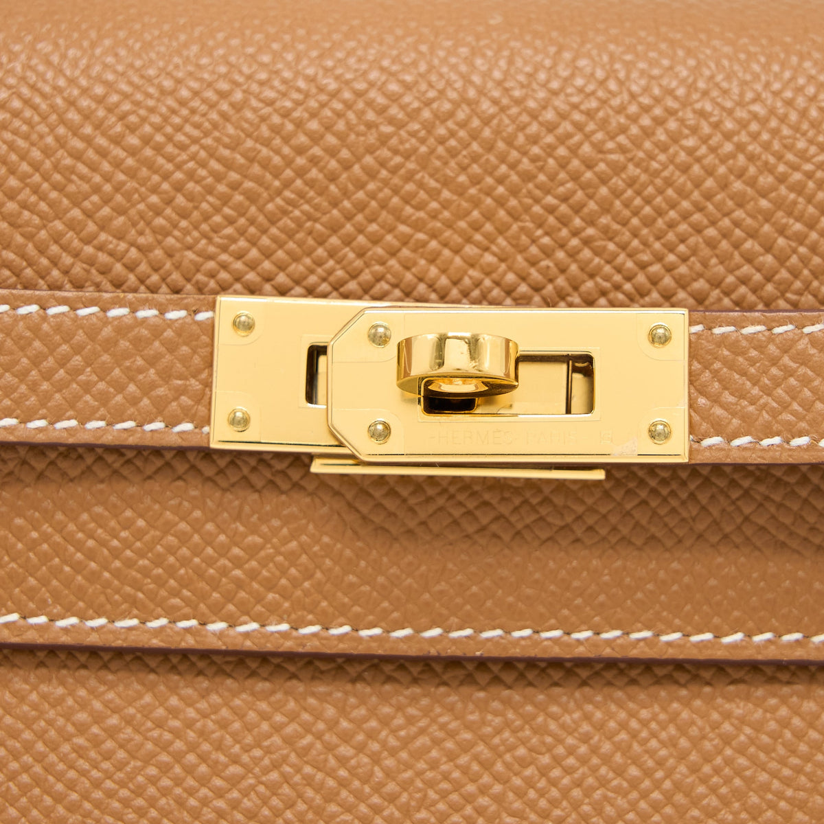 Hermes Kelly To Go Epsom Gold GHW