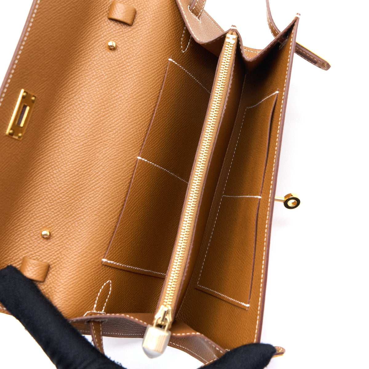Hermes Kelly To Go Epsom Gold GHW