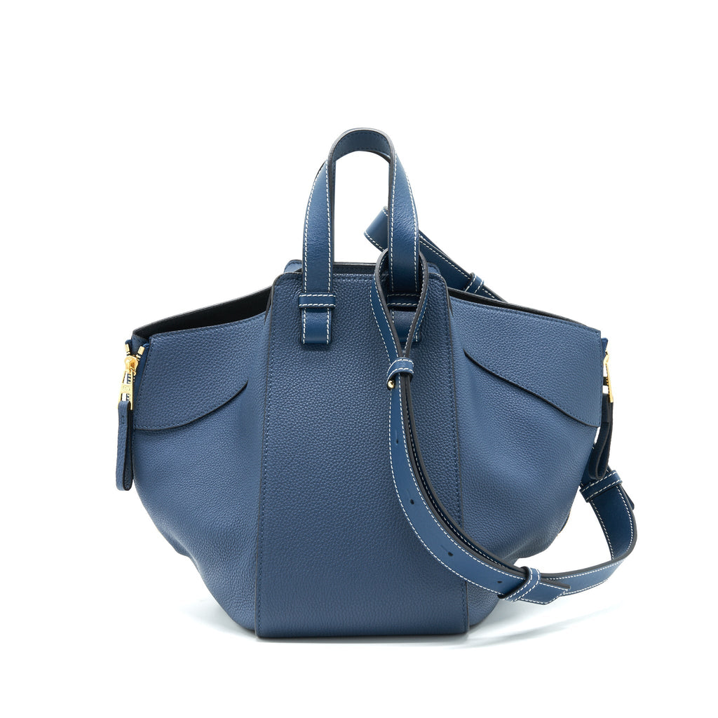 LOEWE HAMMOCK BAG NAVY GHW