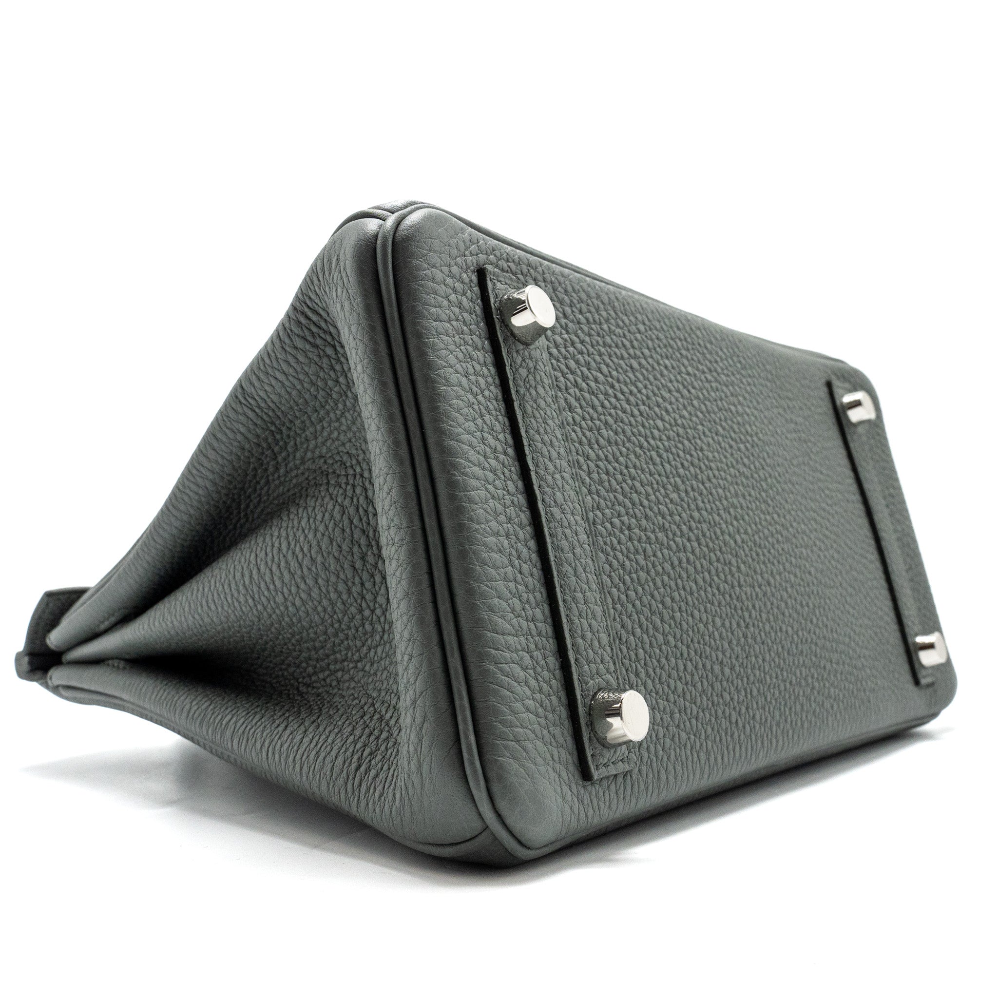 HERMES BIRKIN 25 TOGO VERT AMANDE SHW