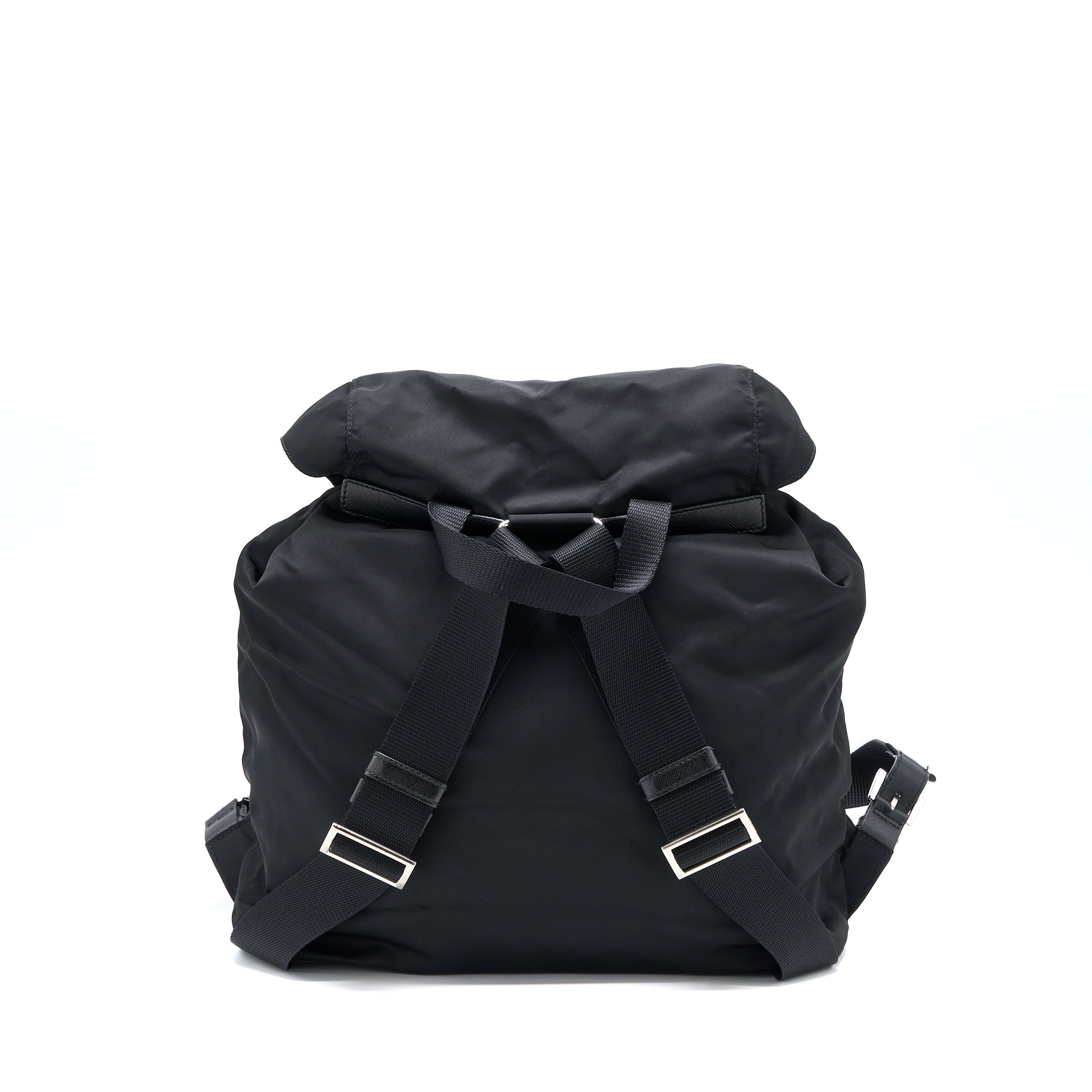 PRADA RE-NYLON BACKPACK BLACK SHW