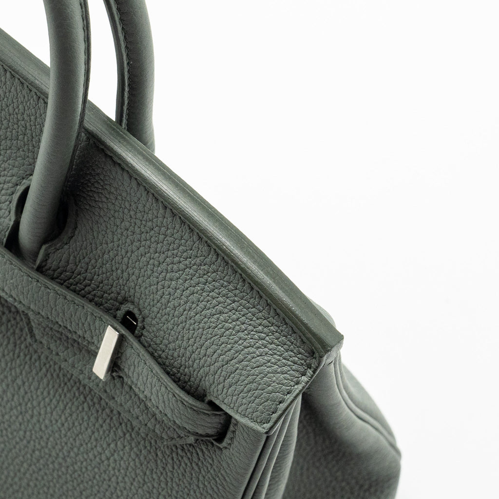HERMES BIRKIN 25 TOGO VERT AMANDE SHW
