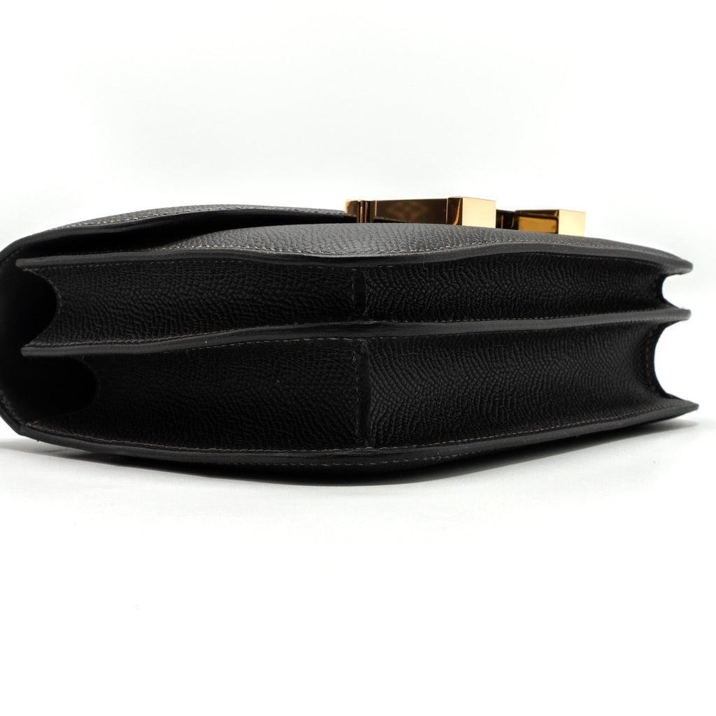 Hermes mini constance epsom graphite LGHW (New Version)