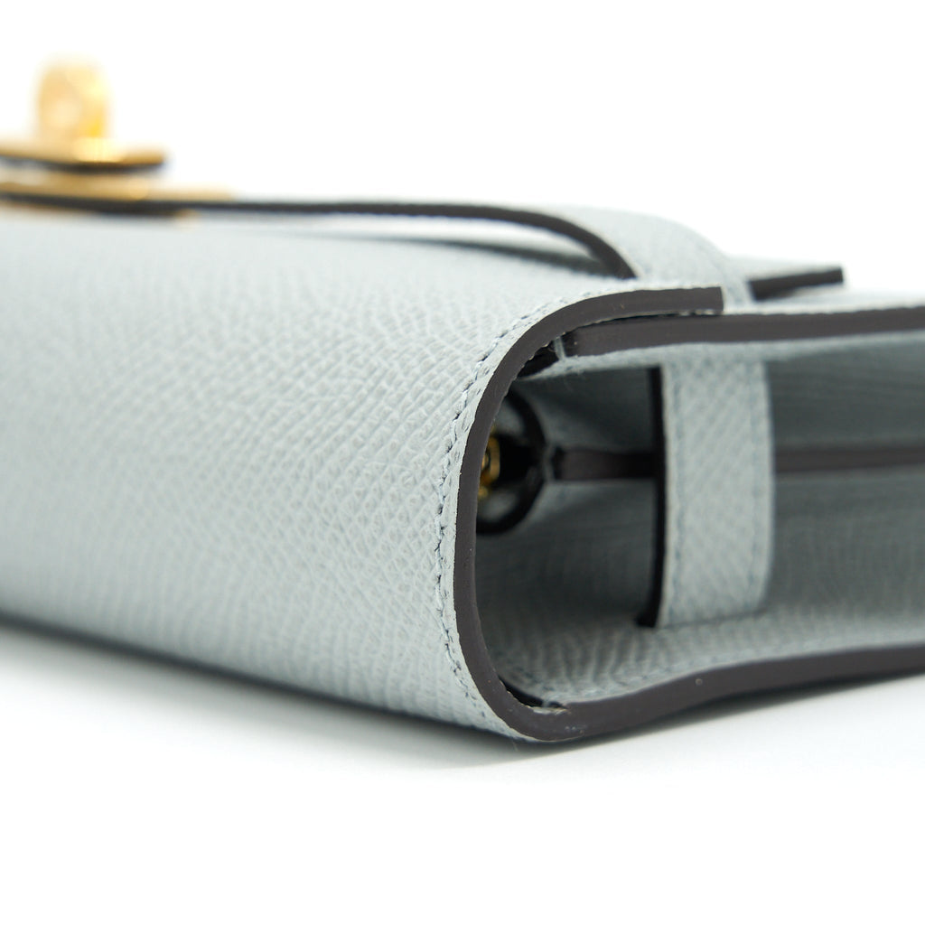 Hermes Kelly To Go Epsom 8U Blue Glacier GHW