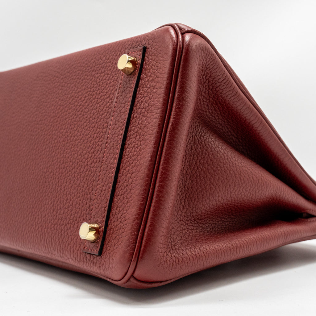 HERMES BIRKIN 30 TOGO ROUGE GRENAT GHW