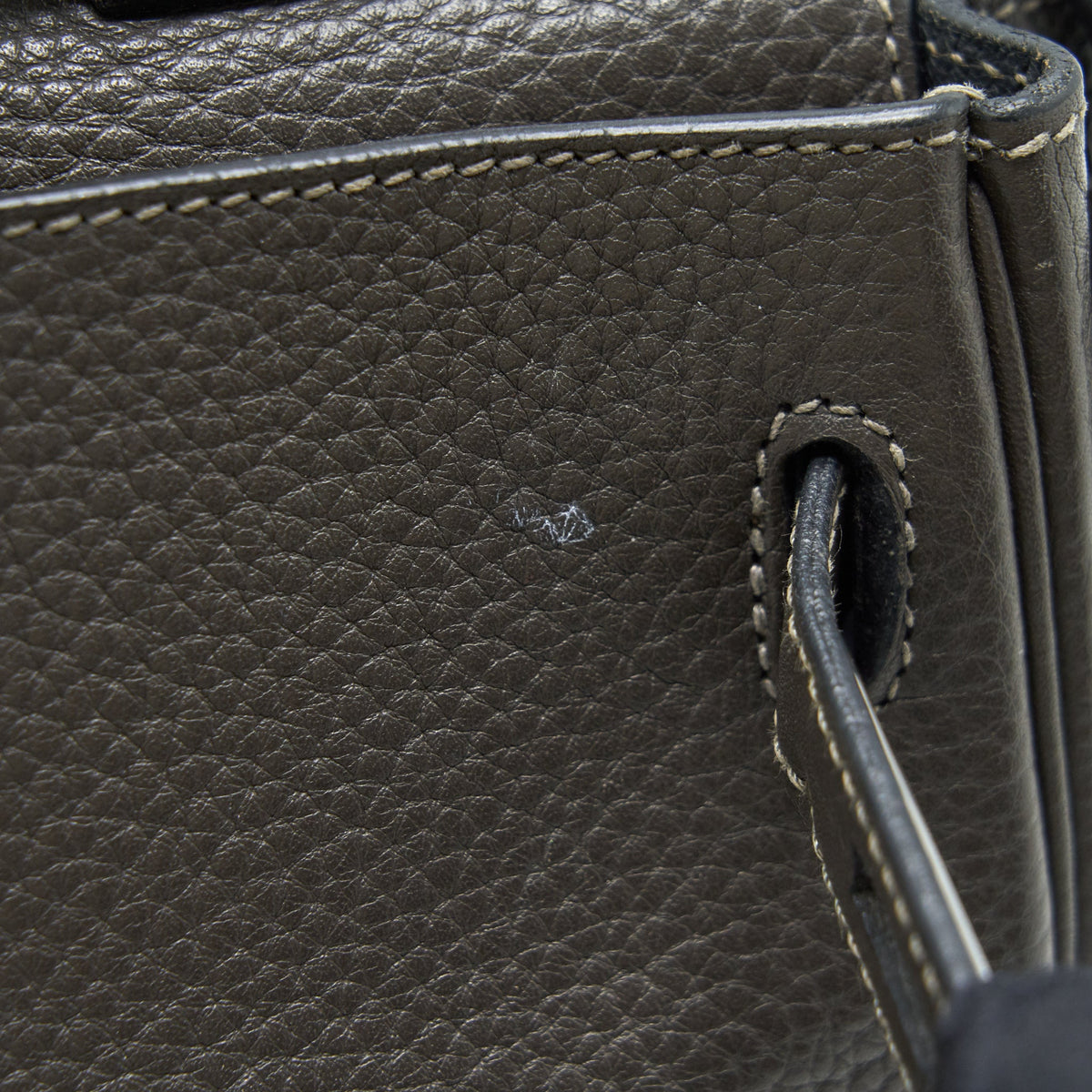 Hermes Kelly 32 Dark Grey SHW