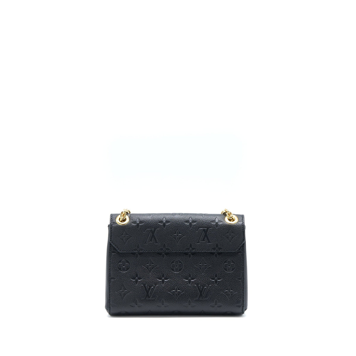 LOUIS VUITTON VAVIN BB MONOGRAM EMPREINTE BLACK GHW