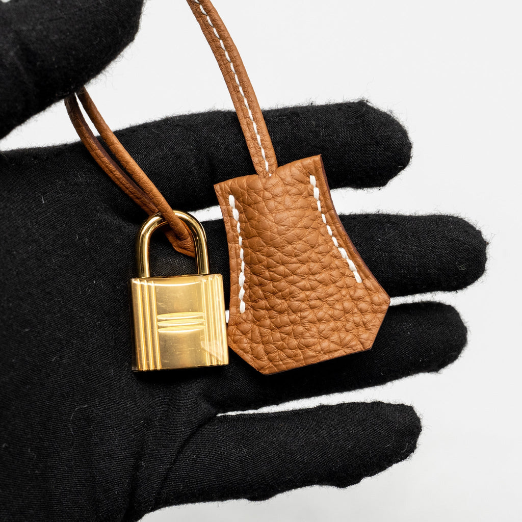 HERMES KELLY 25 TOGO GOLD GHW