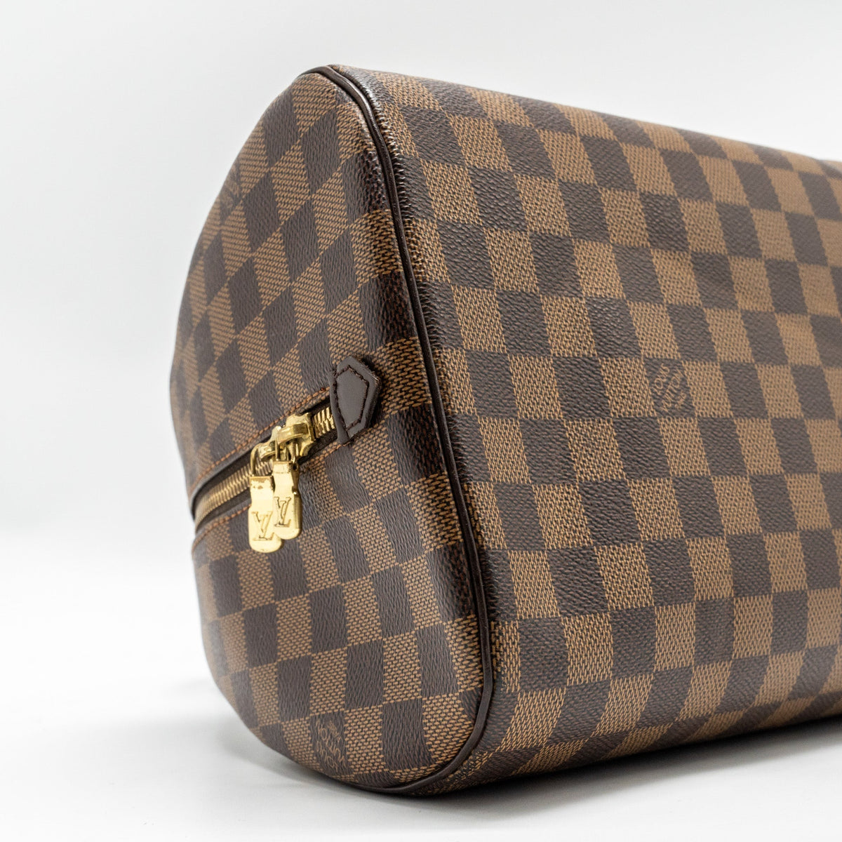 LOUIS VUITTON RIBERA MM TOTE DAMIER EBENE CANVAS GHW