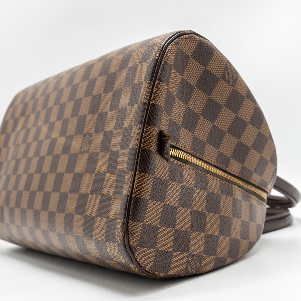 LOUIS VUITTON RIBERA MM TOTE DAMIER EBENE CANVAS GHW