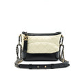 CHANEL SMALL GABRIELLE HOBO BAG BLACK/ WHITE