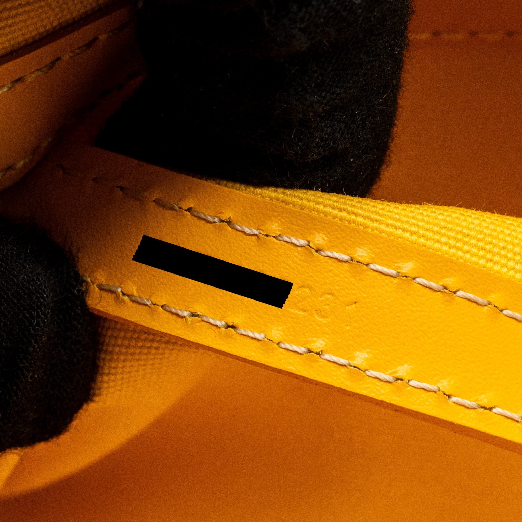 GOYARD CAP VERT PM CROSSBODY BAG GOYARDINE CANVAS YELLOW SHW