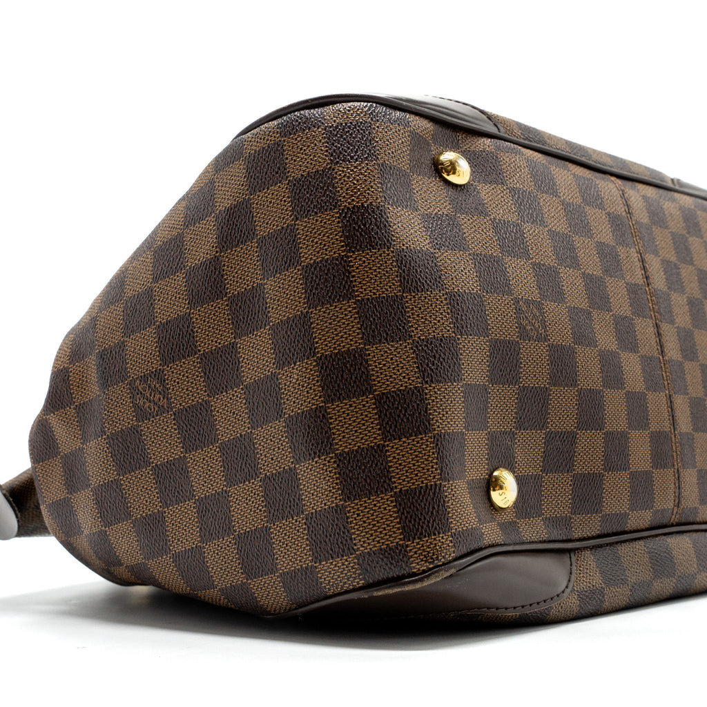 LOUIS VUITTON TOTE BAG DAMIER EBENE GHW