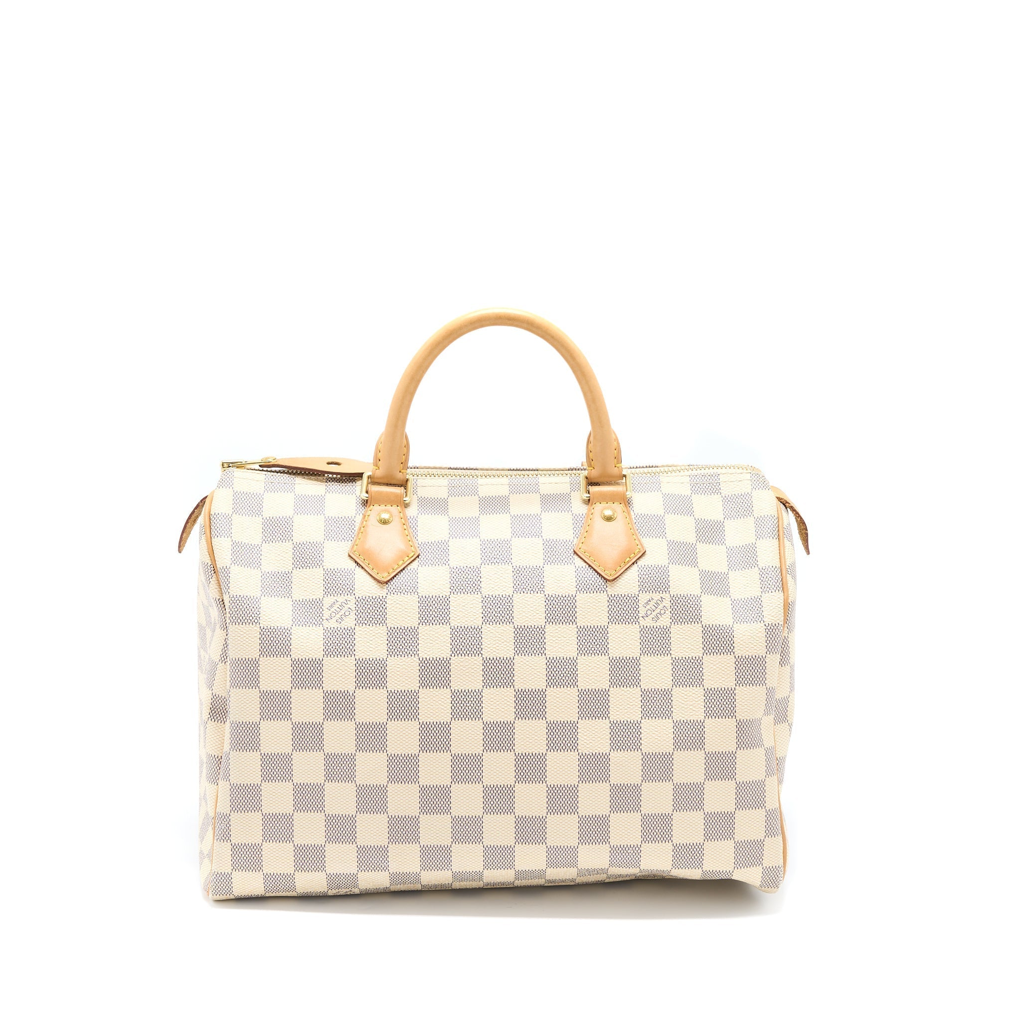 LOUIS VUITTON SPEEDY 30 DAMIER AZUR CANVAS GHW