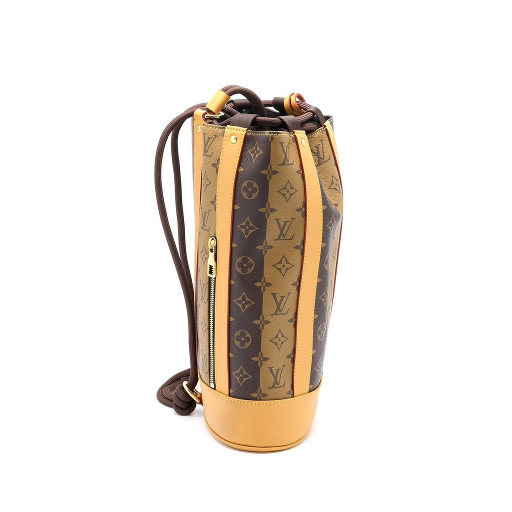LOUIS VUITTON X NIGO RANDONNEE MESSENGER MONOGRAM REVERSE CANVAS GHW (NEW VERSION)