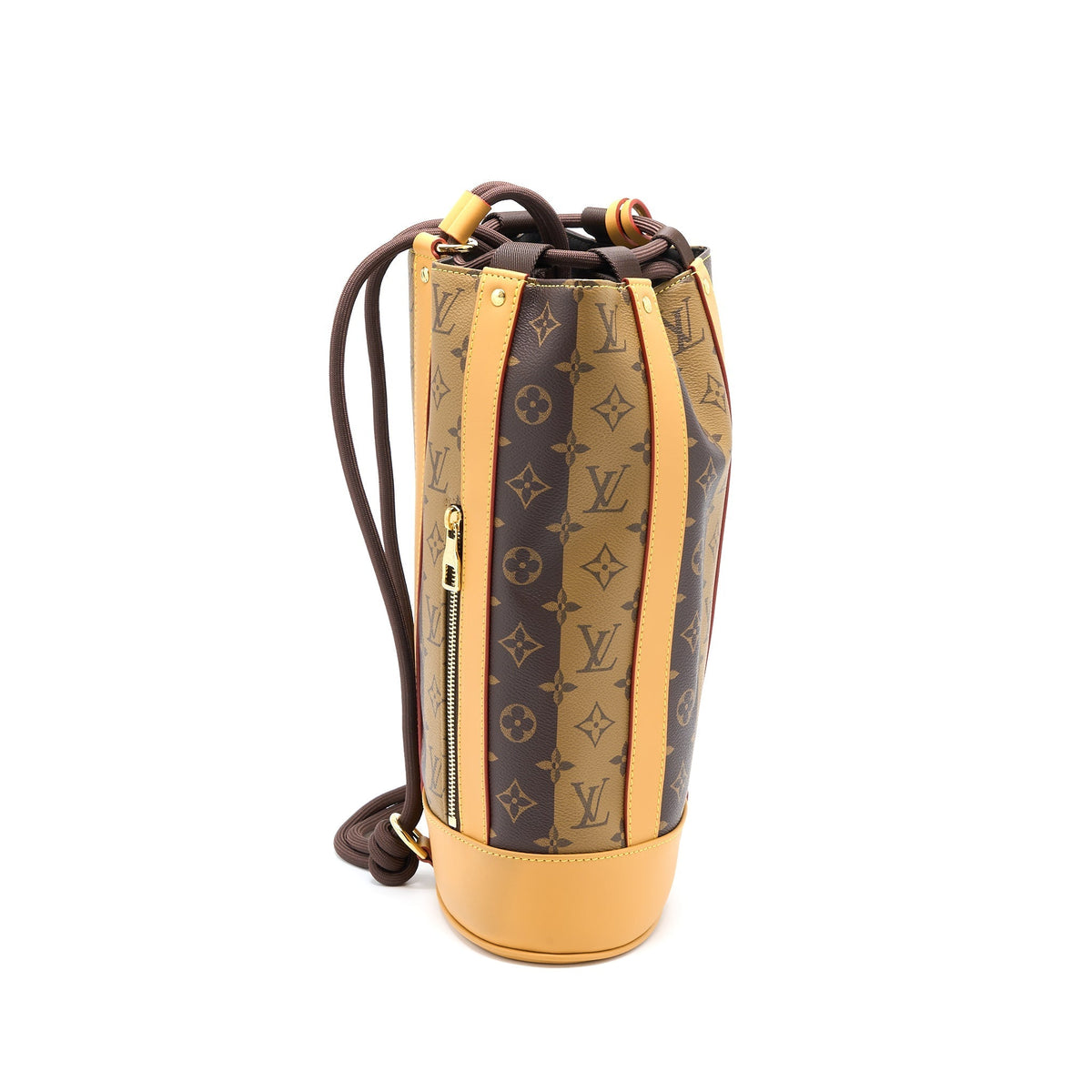 LOUIS VUITTON X NIGO RANDONNEE MESSENGER MONOGRAM REVERSE CANVAS GHW (NEW VERSION)