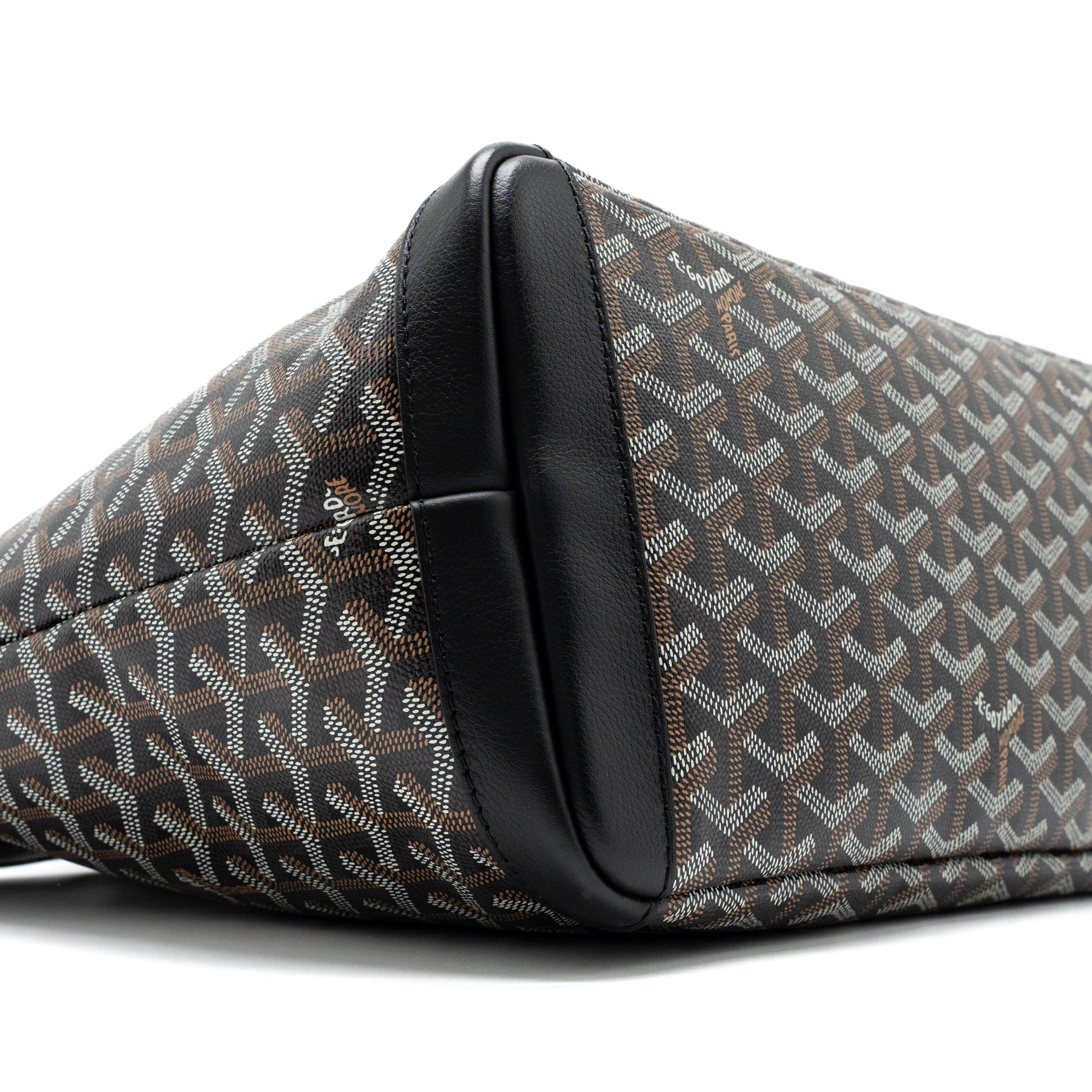 GOYARD ARTOIS TOTE GOYARDINE CANVAS BLACK SHW