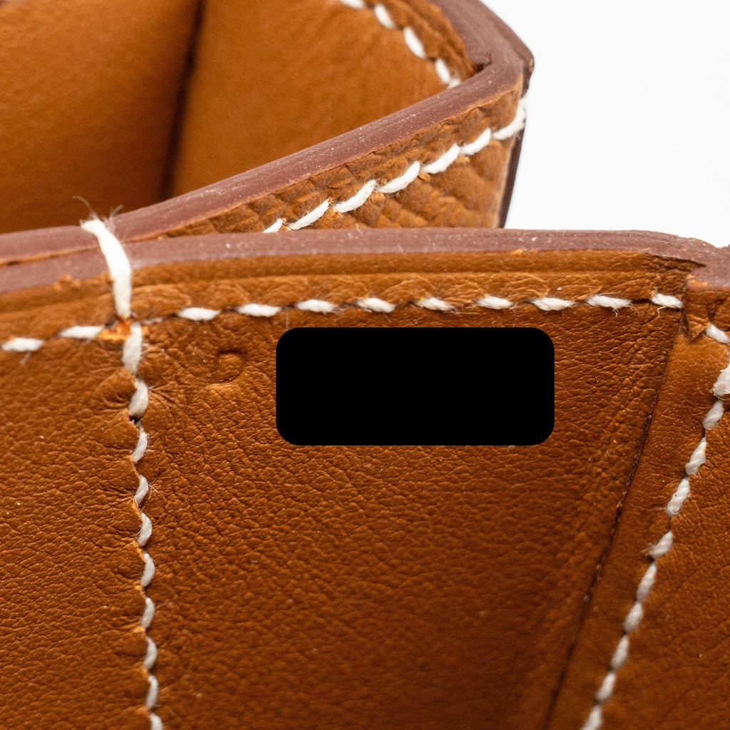 HERMES MOSAIQUE AU 24 MINI BAG EPSOM GOLD LGHW