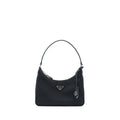PRADA REEDITION 2005 NYLON BAG BLACK SHW